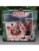 Plaque déco Grease Chatons - 100% mignonnerie