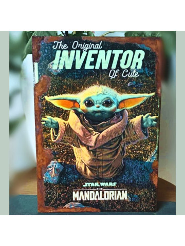 Plaque Déco - Star wars Yoda