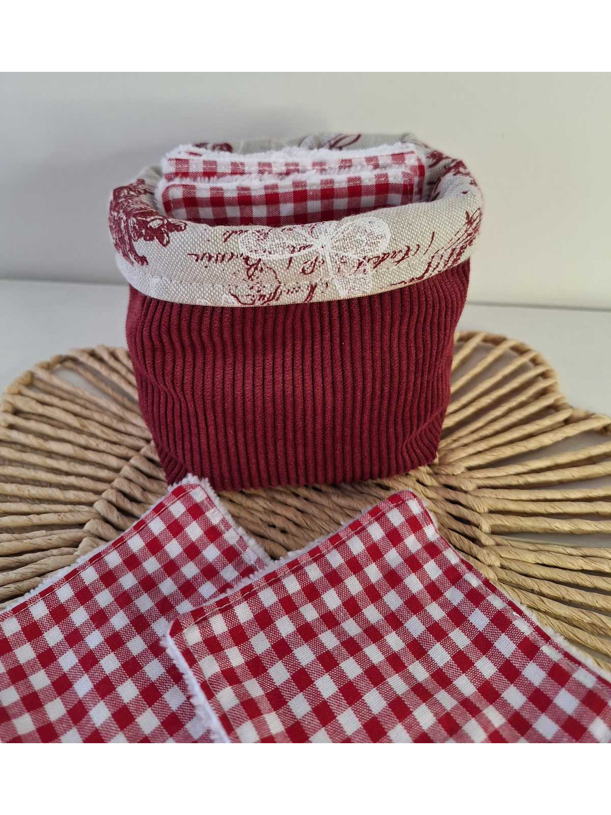 Panier de 7 lingettes