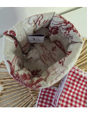 Panier de 7 lingettes