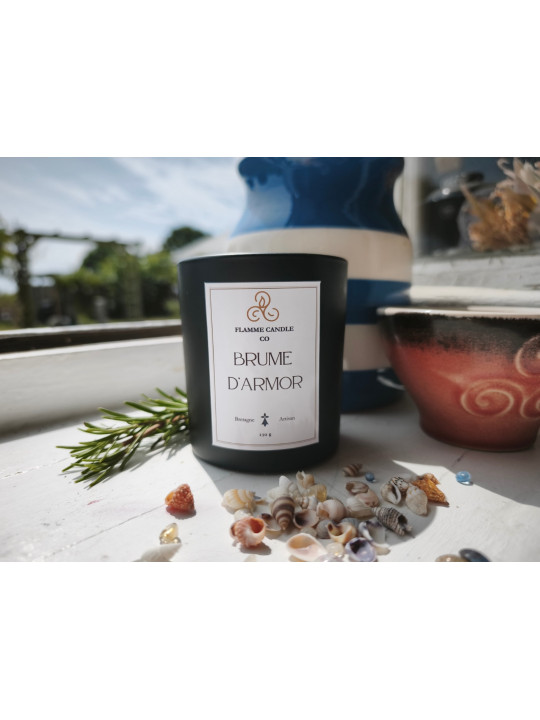 Brume d'Armor - Bougie parfumée artisanale fabriquée en Bretagne