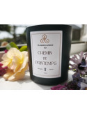 Chemin de Printemps - Bougie parfumée artisanale fabriquée en Bretagne