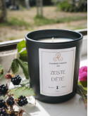 Zeste d'Été - Bougie parfumée artisanale fabriquée en Bretagne