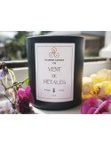 Vent de Pétales - Bougie parfumée artisanale fabriquée en Bretagne