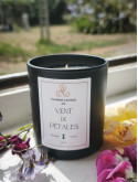 Vent de Pétales - Bougie parfumée artisanale fabriquée en Bretagne