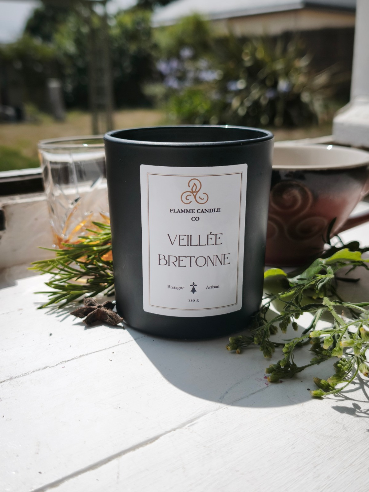 Veillée Bretonne - Bougie parfumée artisanale fabriquée en Bretagne