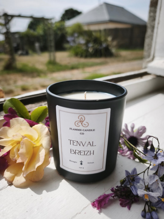Tenval Breizh - Bougie parfumée artisanale fabriquée en Bretagne
