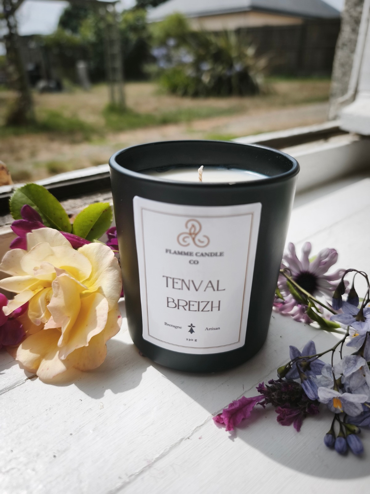 Tenval Breizh - Bougie parfumée artisanale fabriquée en Bretagne