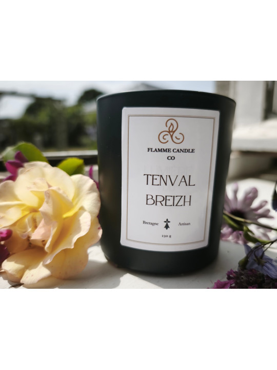 Tenval Breizh - Bougie parfumée artisanale fabriquée en Bretagne