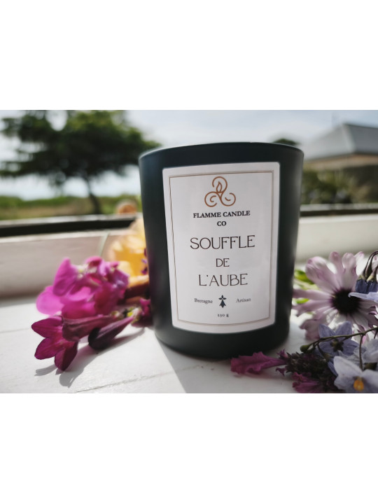 Souffle de l'Aube - Bougie parfumée artisanale fabriquée en Bretagne