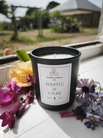Souffle de l'Aube - Bougie parfumée artisanale fabriquée en Bretagne
