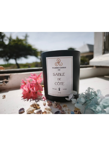 Sable de Côte - Bougie parfumée artisanale fabriquée en Bretagne