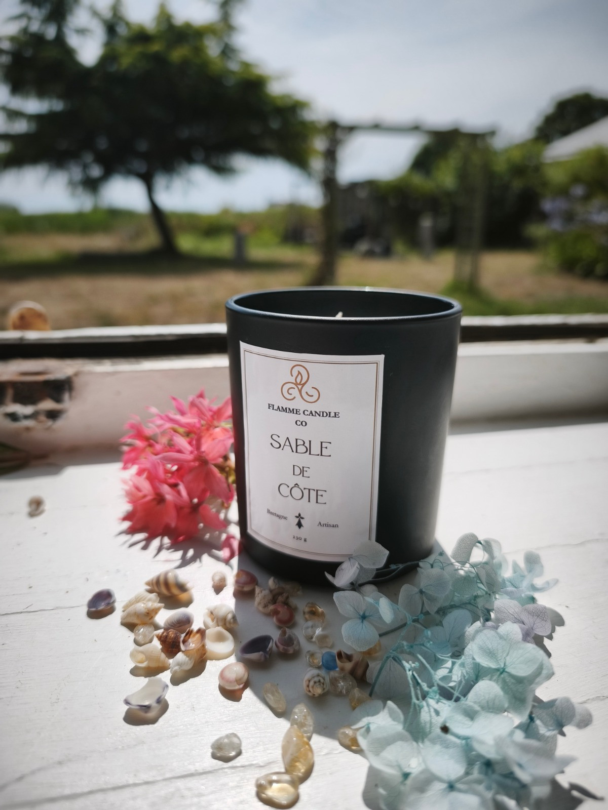 Sable de Côte - Bougie parfumée artisanale fabriquée en Bretagne