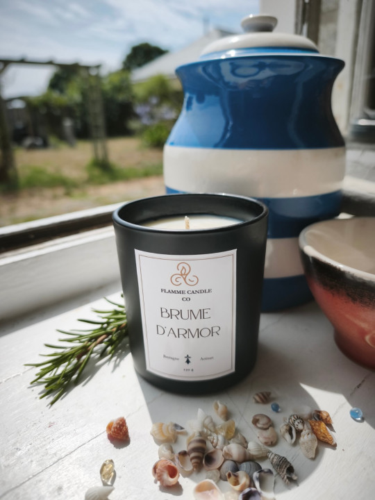 Phare Breton - Bougie parfumée artisanale fabriquée en Bretagne