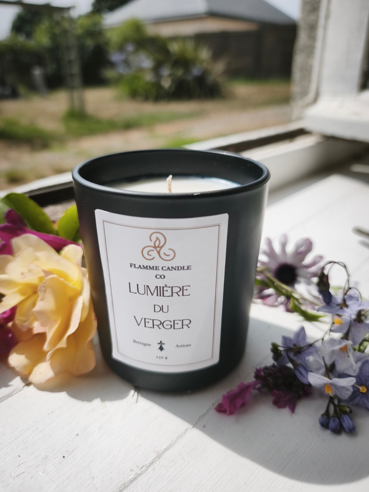 Lumière du Verger - Bougie parfumée artisanale fabriquée en Bretagne