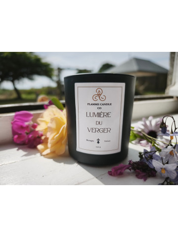 Lumière du Verger - Bougie parfumée artisanale fabriquée en Bretagne