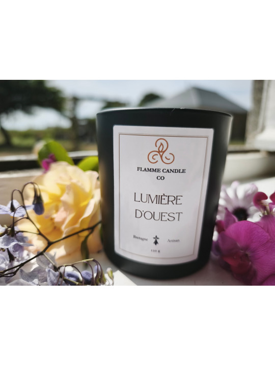 Lumière d'Ouest - Bougie parfumée artisanale fabriquée en Bretagne