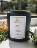 Loup des Landes - Bougie parfumée artisanale fabriquée en Bretagne