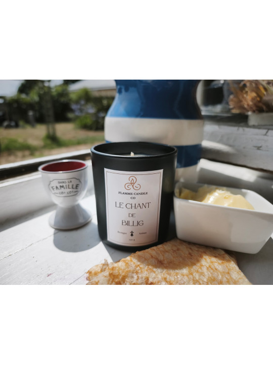Le Chant du Billig - Bougie parfumée artisanale fabriquée en Bretagne