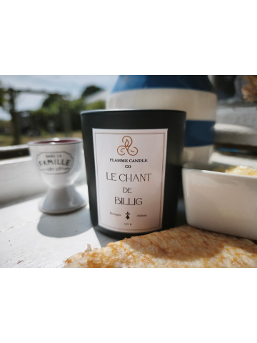 Le Chant du Billig - Bougie parfumée artisanale fabriquée en Bretagne