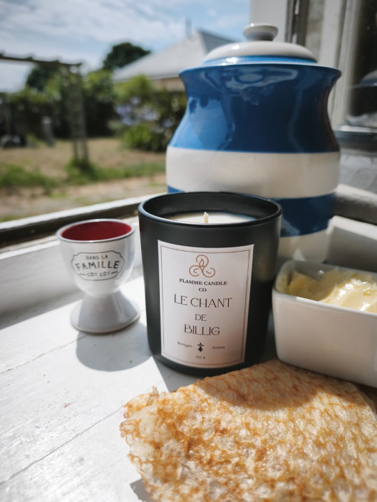 Le Chant du Billig - Bougie parfumée artisanale fabriquée en Bretagne