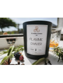 Flamme d'Hiver - Bougie parfumée artisanale fabriquée en Bretagne