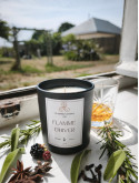 Flamme d'Hiver - Bougie parfumée artisanale fabriquée en Bretagne