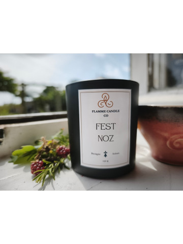 Fest Noz - Bougie parfumée artisanale fabriquée en Bretagne
