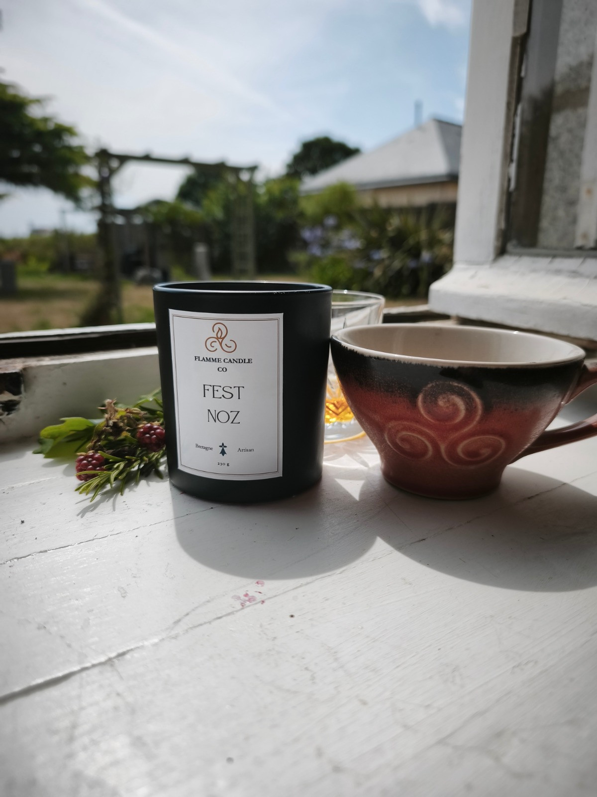 Fest Noz - Bougie parfumée artisanale fabriquée en Bretagne