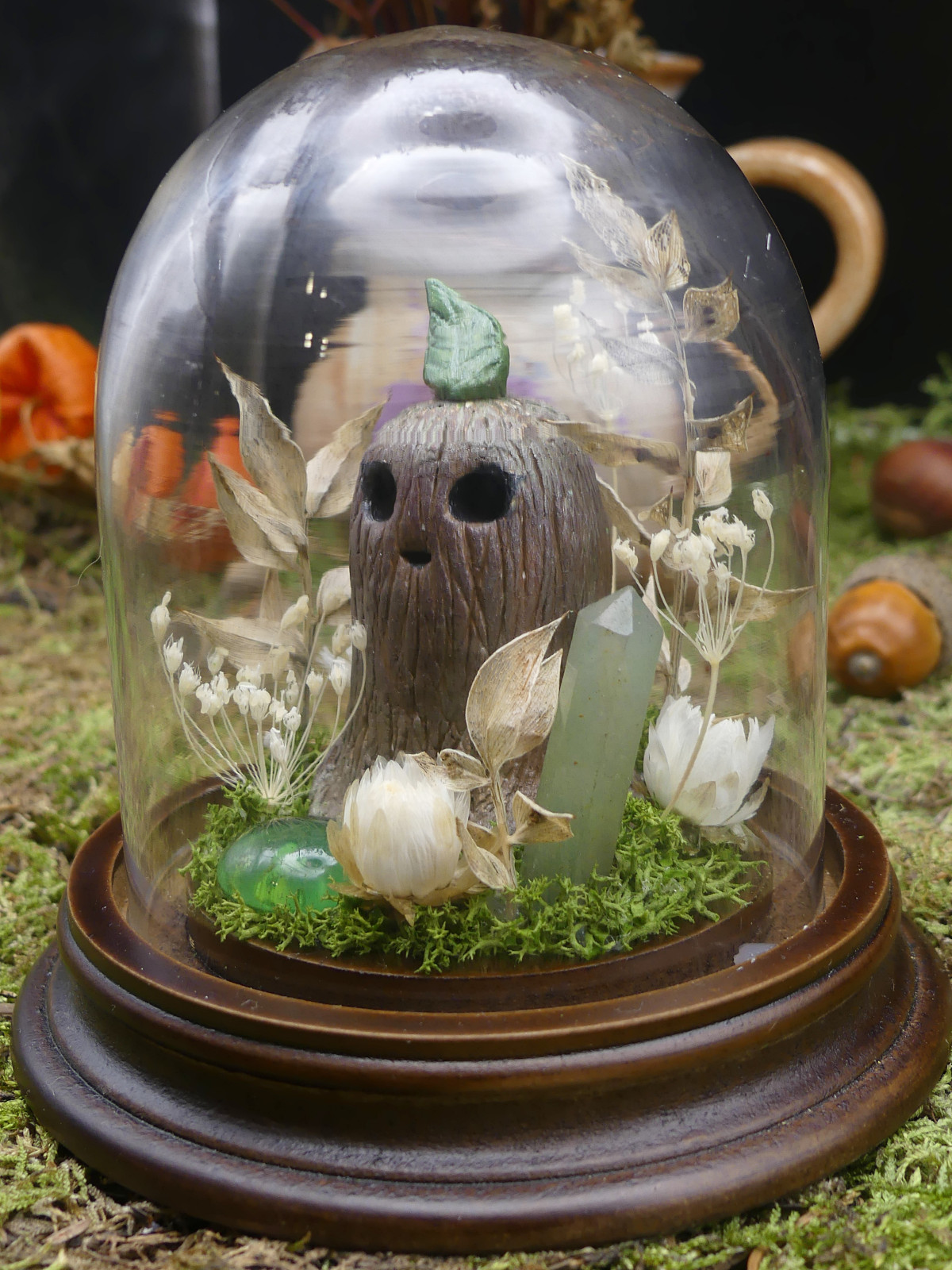 Gardienne des bois - mini monde végétal 