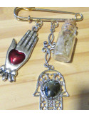 Broche Protection et joie