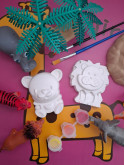 Coffret créatif - Thème Lion/Ours