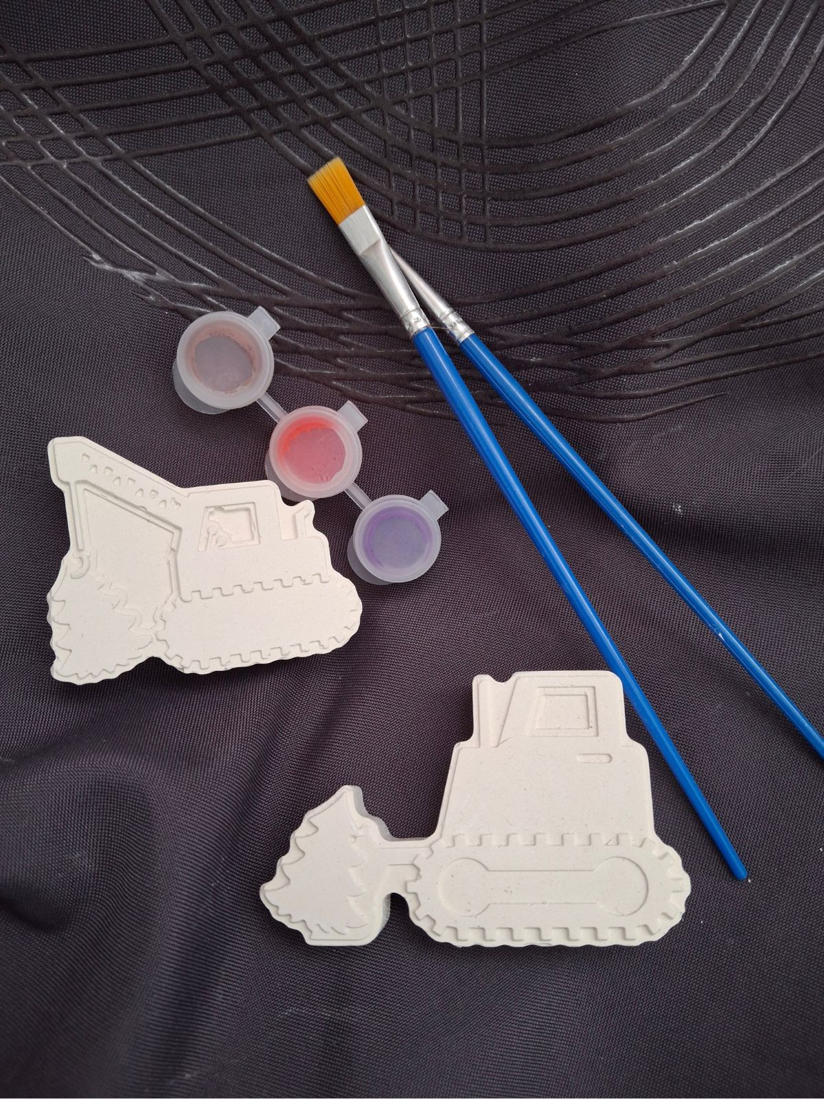 Coffret créatif - Thème Engins de chantier