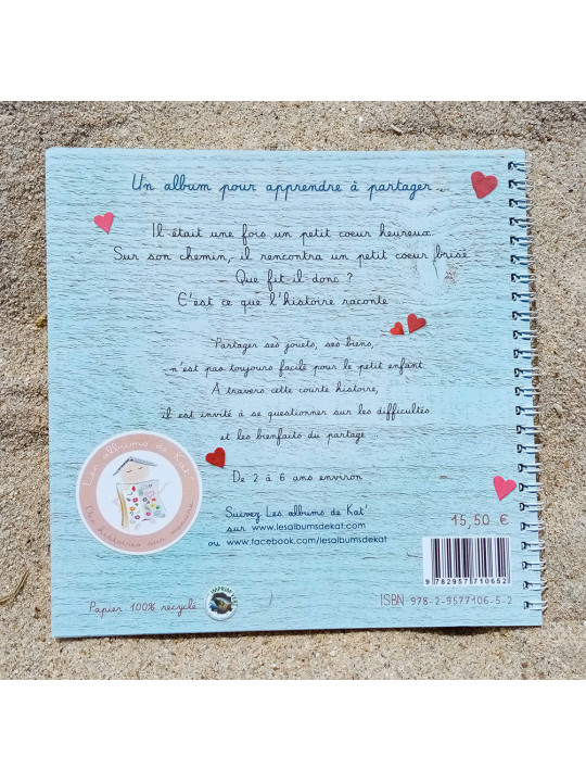Un petit coeur heureux - Album jeunesse/Livre enfant 2-6 ans - Kat'