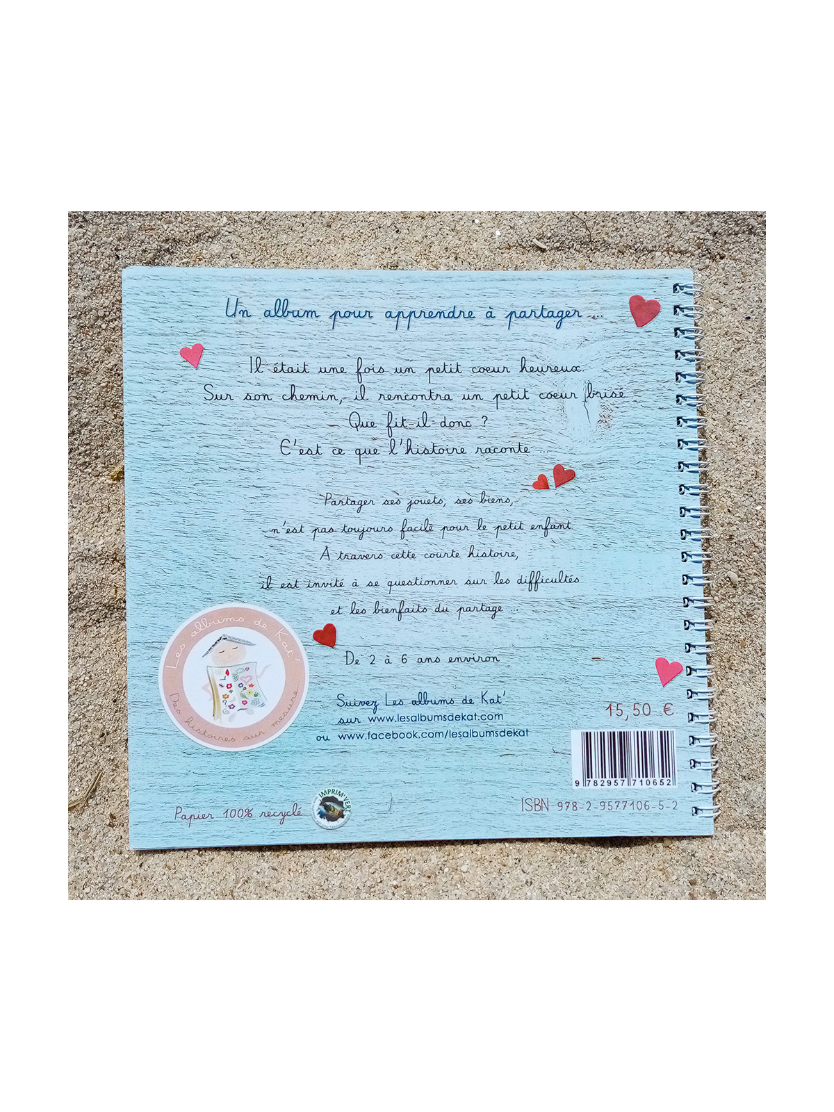 Un petit coeur heureux - Album jeunesse/Livre enfant 2-6 ans - Kat'