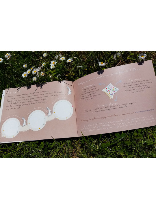 A petits pas de lapin - Album jeunesse/livre enfant 3-7 ans - Kat'