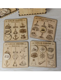 Loto du Finistère en bois – Jeu enfant artisanal