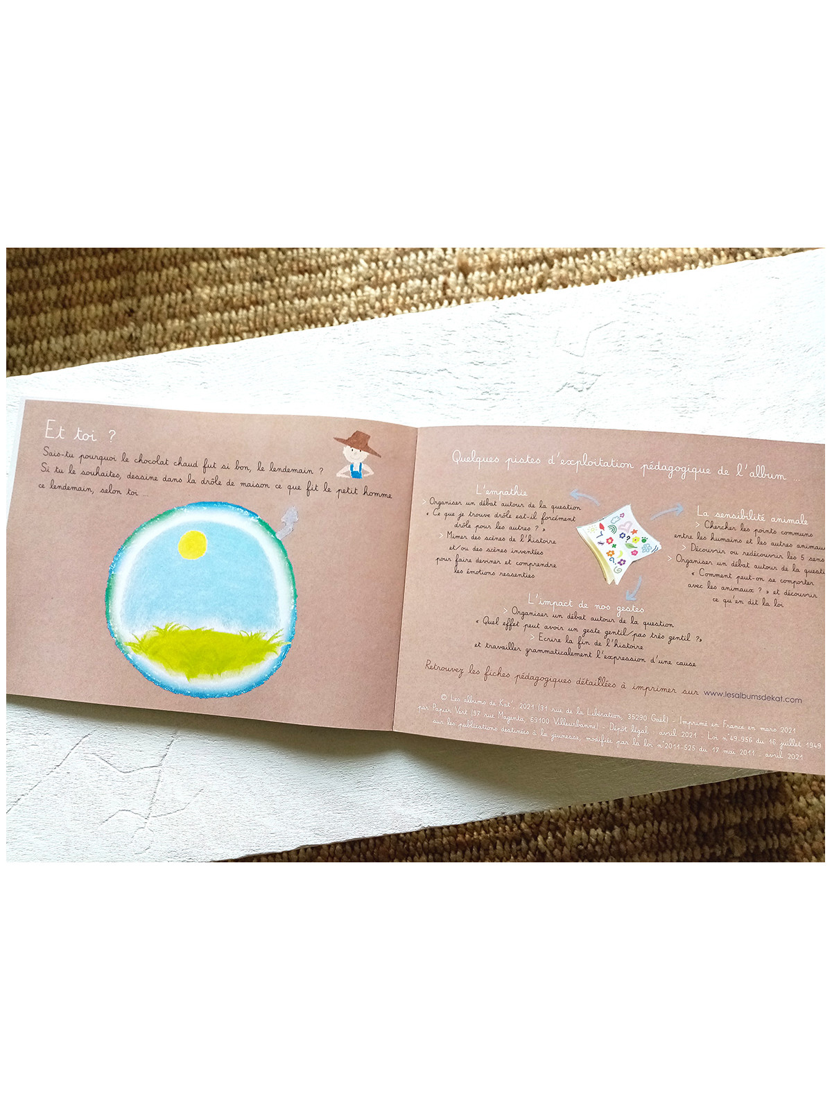 L'imbuvable chocolat chaud - Album jeunesse/Livre enfant 4-8 ans - Kat'