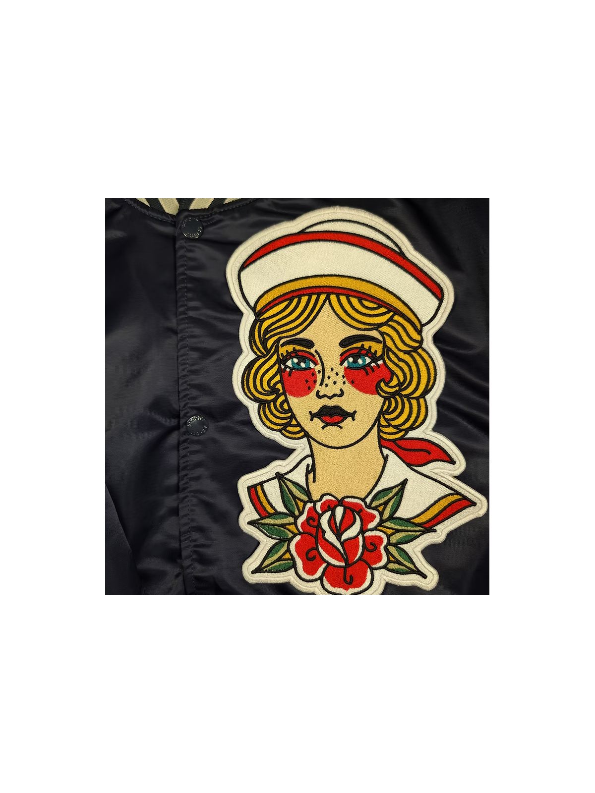 Patch Brodé  Thermocollant  Old School Sailor & Rose Vintage