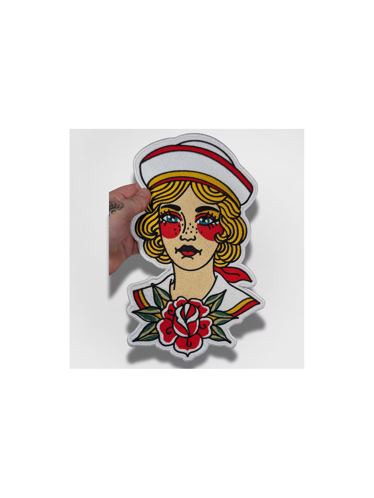 Patch Brodé  Thermocollant  Old School Sailor & Rose Vintage