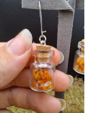Collection Automne - Boucles d'oreilles hypoallegéniques XL oranges