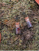 Collection Automne - Boucles d'oreilles hypoallegéniques L rouges