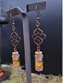 Collection Automne - Boucles d'oreilles L oranges