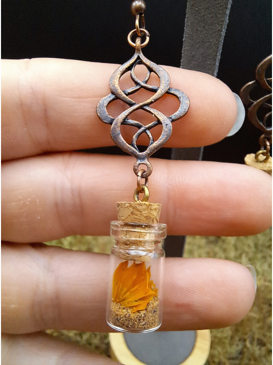 Collection Automne - Boucles d'oreilles L oranges