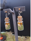 Collection Automne - Boucles pour oreilles non percées XL oranges