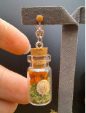 Collection Automne - Boucles pour oreilles non percées XL oranges