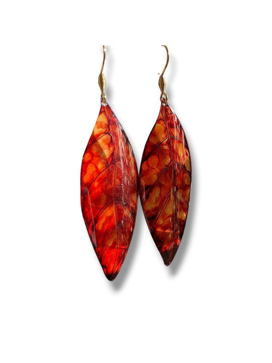 Boucles d’oreilles Feuilles d’automne