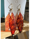 Boucles d’oreilles Feuilles d’automne