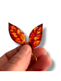 Boucles d’oreilles Feuilles d’automne