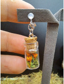 Collection Automne - Boucles pour oreilles non percées S oranges
